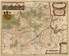 Antique map of Poland - Legnica by Hondius H. - Janssonius J | Sanderus ...