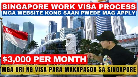 Singapore Work Visa Process 2024 Youtube