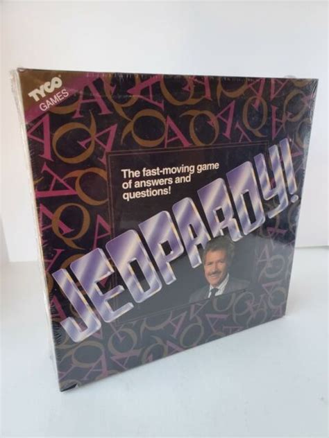 Vintage Jeopardy Board Game Masters Edition 1992 Tyco 7078 For Sale