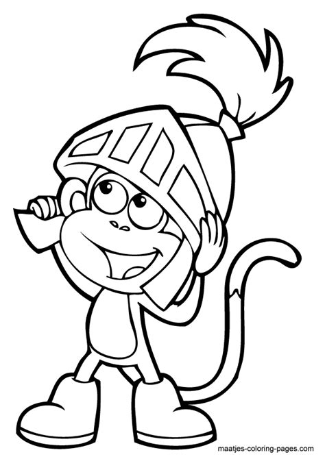 Search through 623,989 free printable colorings. Dora coloring page