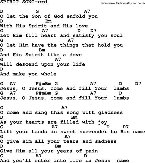 Top 500 Hymn Spirit Song Lyrics Chords And Pdf
