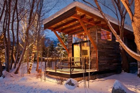 Plan prints to 1/4 = 1' scale on 24 x 36 paper. The Wedge 400 Sq. Ft. Cabin by Wheelhaus