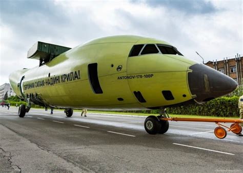 Antonov Conclui A Montagem Da Fuselagem Do Cargueiro Rival Do C 390