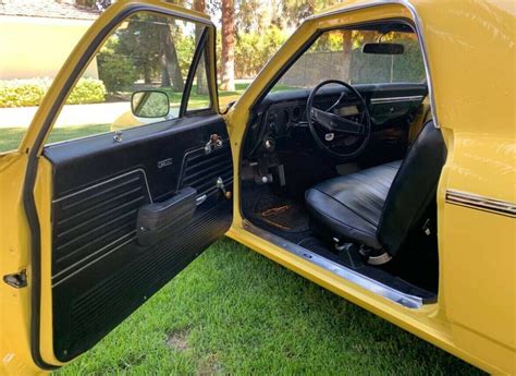 1969 Chevrolet El Camino Ss396 Daytona Yellow Ss Only Color