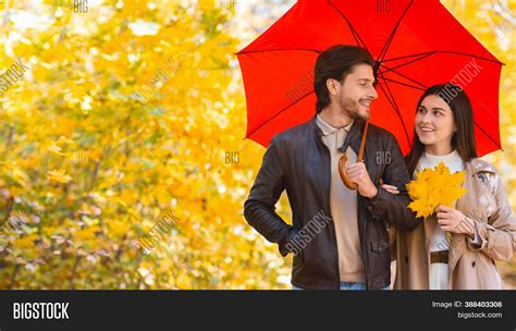 Happy Young Lovers Red Image & Photo (Free Trial) | Bigstock
