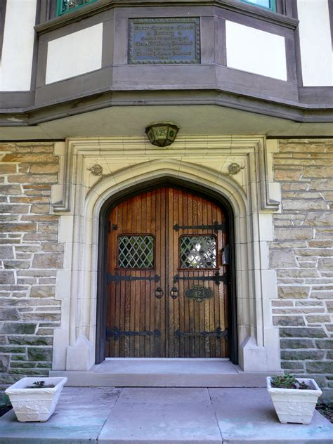 Van Wyck Brooks Historic District: Plainfield, NJ - Doors with