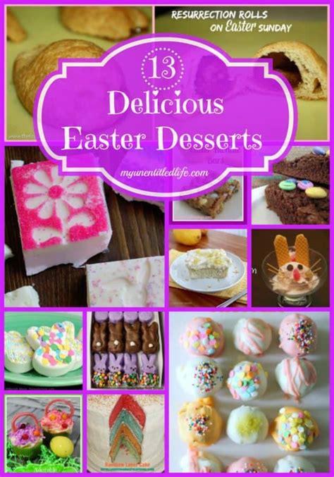 13 Delicious Easter Desserts