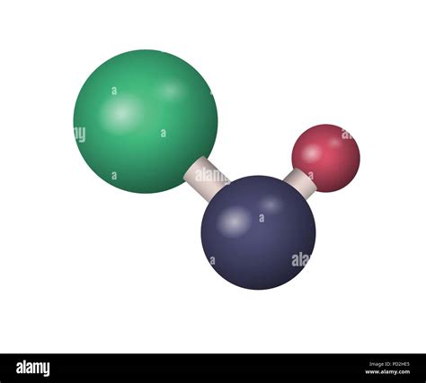 Molécula De Naoh 3d La Sosa Cáustica El álcali Ilustración Vectorial