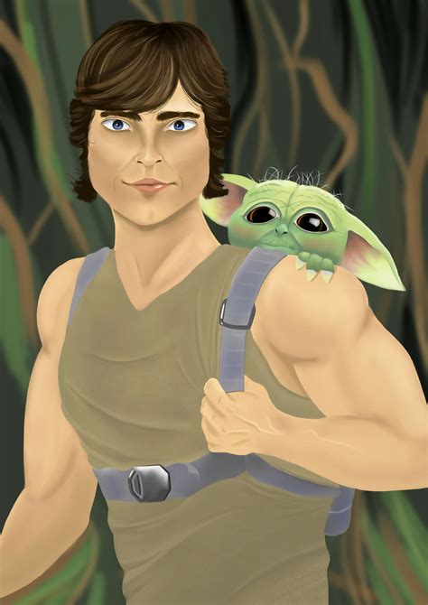 Luke Meets Yoda By Auniqueboy On Deviantart