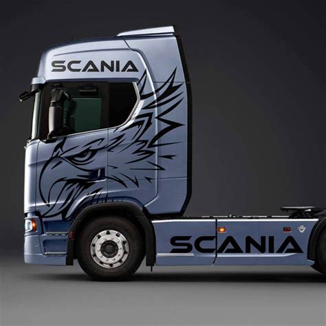 Improve The New Generation Scania S730 Truck Car Truck Or Van Wrap