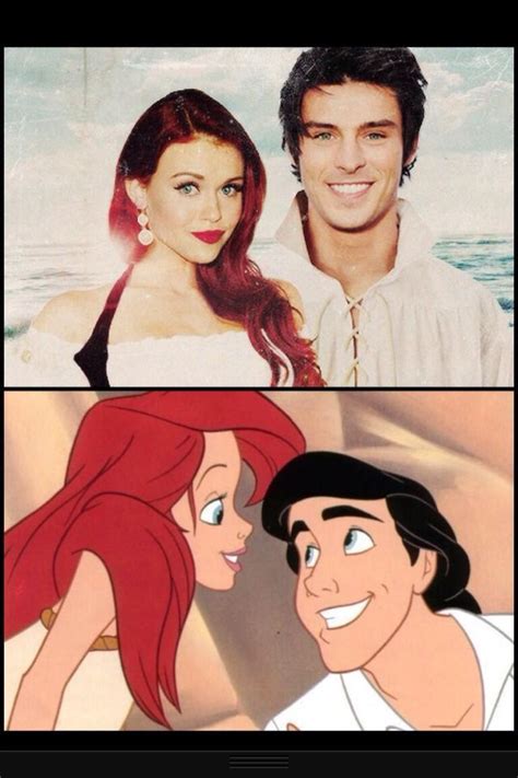 Real Life Ariel And Eric Disney Ariel Disney Princess Princesas Disney