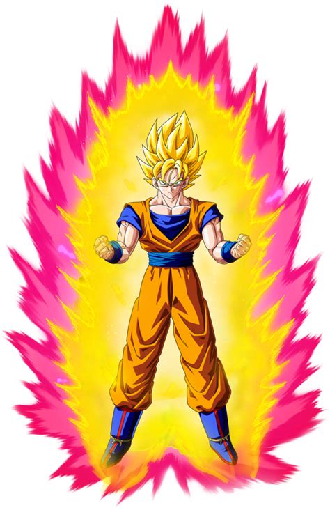 Super Saiyan Goku Kaioken x ?? by obsolete00 on DeviantArt