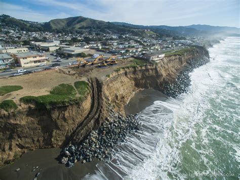 El Niño Coastal Erosion Damage In Pacifica California Eric Cheng
