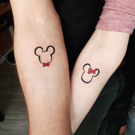 Whether it's of your favorite characters or a famous quote, any ink is magical. 80+ Disney Couple Tattoos That Prove Fairy Tales Are Real ...