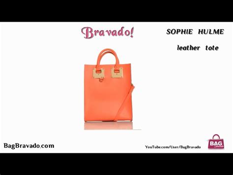 SOPHIE HULME Mini leather tote | BagBravado.com Handbag Collection