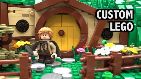 Custom Lego Hobbiton Shire Brickcon 2018 Youtube