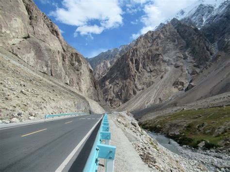 The Karakoram Highway Between China And Pakistan Is One Of The Highest