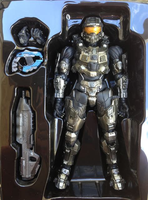 Halo 4 Master Chief Play Arts Figure Unboxing Photos And Impressions
