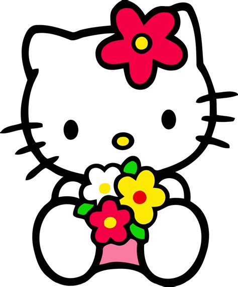 Free Hello Kitty With Balloons Png Download Free Hello Kitty With