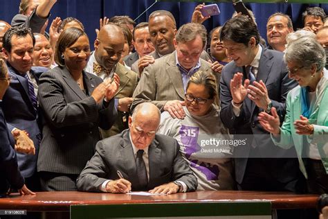 California Governor Jerry Brown Signs Landmark Legislation Sb 3 Into