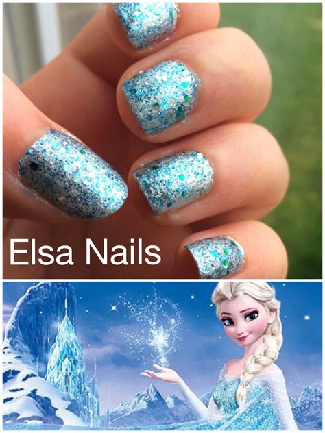 Elsa Nails Look Revlon Nail Polish Metallic 860 And Radiant 441