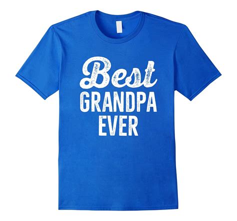 Best Grandpa Ever T Shirt Retro Distressed Vintage Style Art Artshirtee