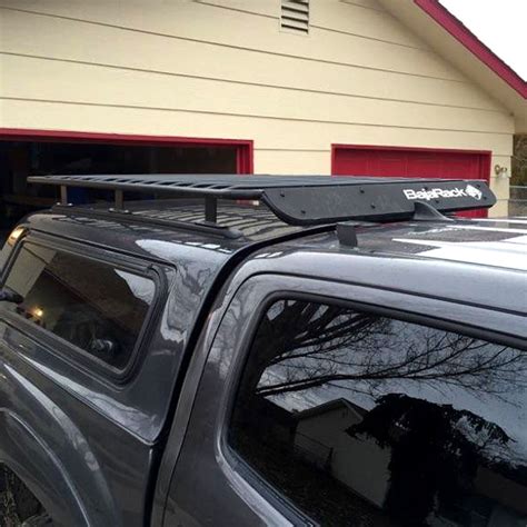 Camper Shell Roof Rack With Wind Deflector Utility Flat Bajarack