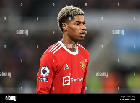 Marcus Rashford 10 Of Manchester United During The Game Stock Photo