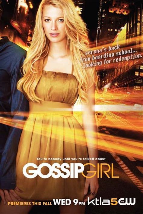 Gossip Girl Promo Poster Of Season 1 Blake Lively Photo 6281343