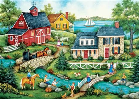 Add text with children's names to make a truly custom puzzle that will make kids feel special and keep them. Masterpieces Jigsaw Puzzles: Fishing for Dinner Jigsaw ...