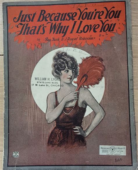 Sweetheart Sheet Music From The 1920s For Playing Or Framing Etsy