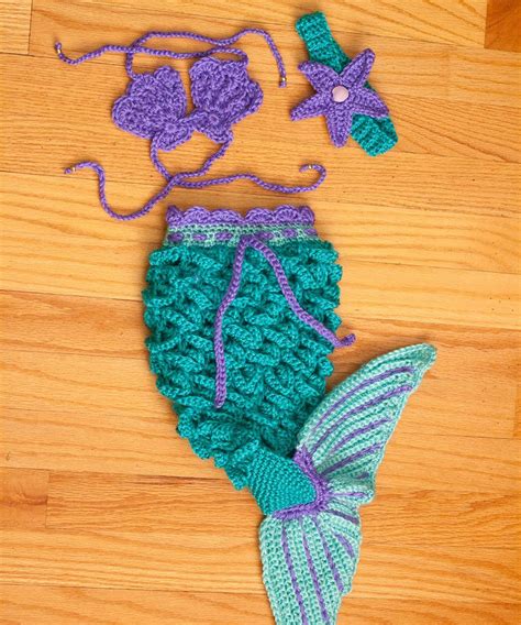 Crochet Baby Mermaid Set By Thetwistedstitchery On Etsy Baby Mermaid