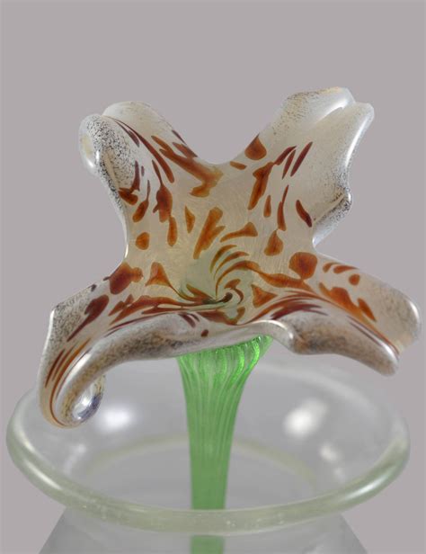 Glass Flower Collection Lilies By Rainbow Art Glass Hand Etsy