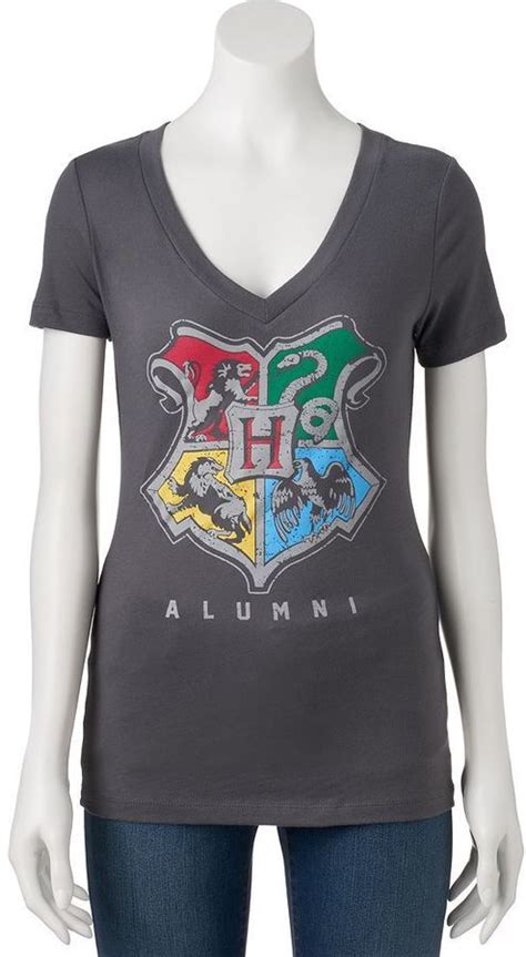 Juniors Harry Potter Hogwarts Alumni Graphic Tee Hogwarts Alumni