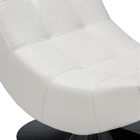 Maybe you would like to learn more about one of these? Baxton Studio Elsa Faux Leather Swivel Accent Chair in ...