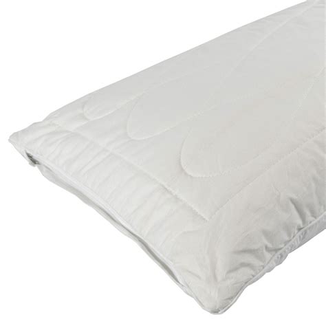 The wool batting becomes lumpy over time. Wool Filled Cosy Sleeper Pillow with 100% Cotton Case - Soft/Medium