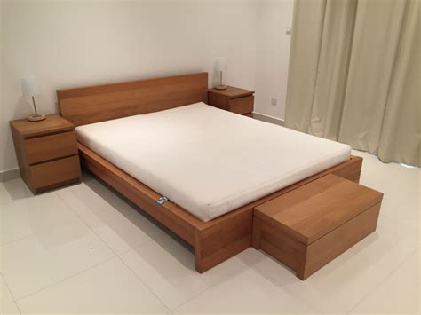 Ikea offers wide range of beds including double beds, bunk beds, twin beds, king size bed etc. IKEA Bedroom Set (Malm) | Mums in Bahrain