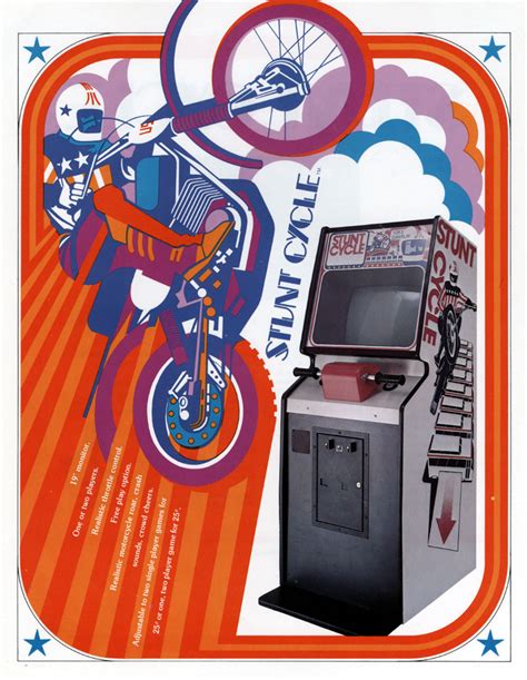If you perform stunts on a bicycle with gears and high end components on it, you are going to run them down fast a. Stunt Cycle - Vintage Arcade Superstore