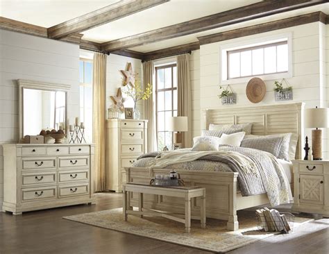 Check spelling or type a new query. Bolanburg White Louvered Panel Bedroom Set from Ashley ...
