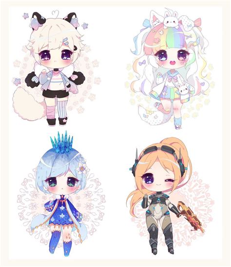 Batch 11 Simple Chibi Commission By Antay6oo9 On Deviantart Cute