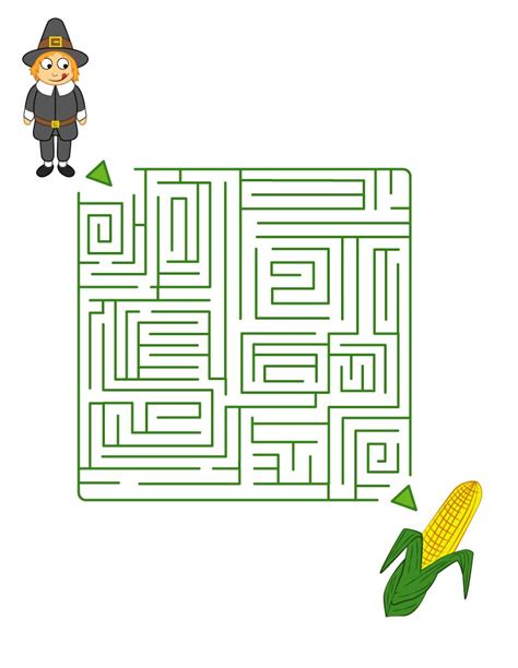 Corn Maze Printable