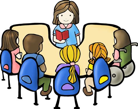 Student Reading A Book Clipart Clipart