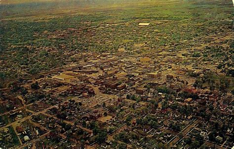 This retro aerial photo of Downtown Champaign turns back the clock