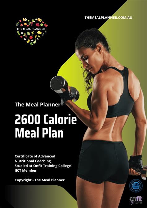 2600 Calorie Meal Plan Tmp