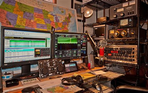 intense ham radio setup gearhead like ham radio radio ham radio equipment