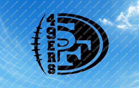 Silhouette studio, cricut design space. Pin by Nyah W on Football clip art in 2020 | Football clip art, San francisco football, Cricut svg