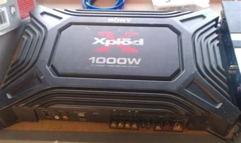 Sony Xplod 1000w Amp 50 Or Best Offer 100447256 Custom Amplifier