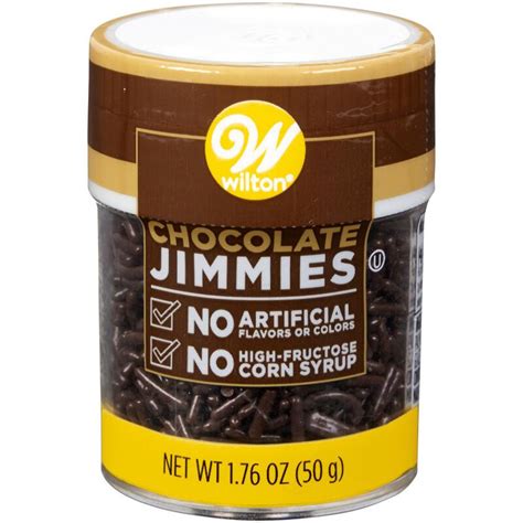 See more ideas about wilton sprinkles, wilton, sprinkles. Naturally Flavored Chocolate Jimmies Sprinkles, 1.76 oz ...