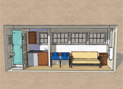 20ft containers are small enough to fit into most tight vacations, but large enough to meet most of your storage and modification needs. Small Scale Homes: New 8' x 20' Shipping Container Home ...