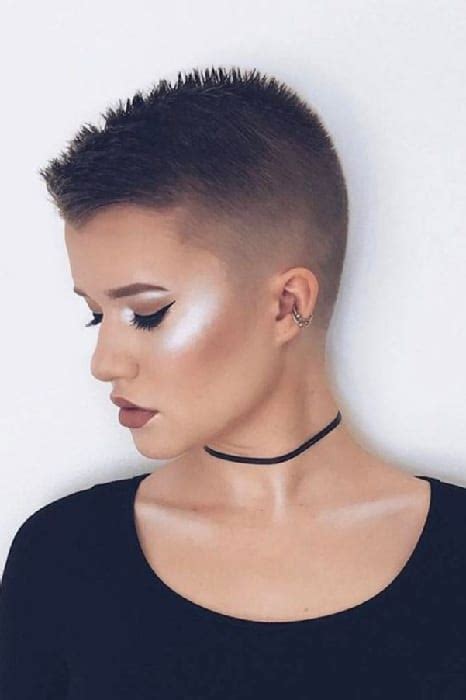 Exotic Buzz Cut Styles For Bold Women Hairstylecamp